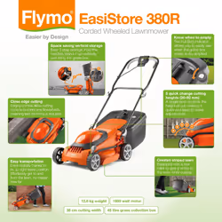Flymo 967987501 lawn mower Walk behind lawn mower AC Orange - Additional view 8