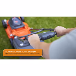 Flymo 970538501 lawn mower Push lawn mower Battery Grey, Orange - Additional view 7