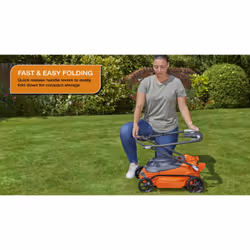 Flymo 970538501 lawn mower Push lawn mower Battery Grey, Orange - Additional view 8
