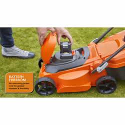 Flymo 970539501 lawn mower Push lawn mower Battery Grey, Orange - Additional view 5