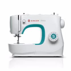 SINGER M3305, Green, White, Semi-automatic sewing machine, Sewing, 1 Step, Lever, Rotary, Electric