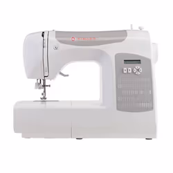 SINGER C5205, Grey, White, Computerised sewing machine, 1 Step, LCD, Electric