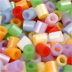 Creativ Company 75263, Assorted colours, Tube bead, 1100 pc(s)
