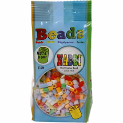 Creativ Company 75263 beads Tube bead Assorted colours 1100 pc(s)