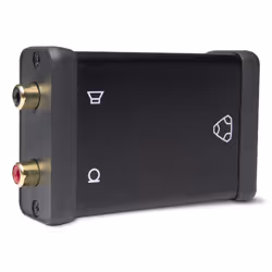 Konftel PA interface box, 2x RCA, RCA, Black
