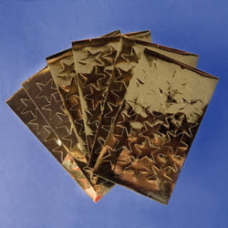 PBX2550001 - Playbox - Golden Stars 25mm 108 Pcs