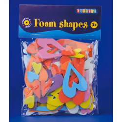 PBX2470163 - * Playbox - Foam hearts - 100 pc