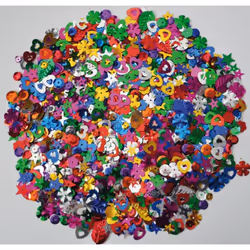 PBX2470232 - Playbox - Sequins Mixed Colours & Shapes 100g