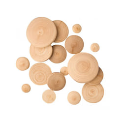 PBX2462053 - * Playbox - Wooden buttons - 60 mm - 50 pcs