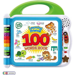 LeapFrog 601503 Learning Friends 100 Words Baby Book Educational and Interactive Bilingual Playbook Toy Toddler and Pre School Boys & Girls