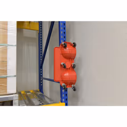 Vestil KNEE-D Rolling Knee Dolly with Foam Cushioned Knee Cups  350 lbs Capacity  10"" Length  20-1/4"" Width   Red