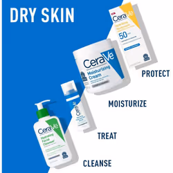 CeraVe Hydrating Facial Cleanser 16 oz for Daily Face Washing, Dry to Normal Skin (16)