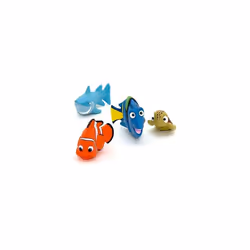 Finding Nemo Rubber Bath Toys - Nemo, Bruce, Dory & Squirt