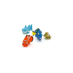 Finding Nemo Rubber Bath Toys - Nemo, Bruce, Dory & Squirt