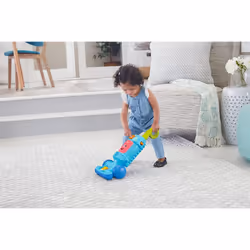 Fisher-Price FNR97 Laugh Light-up Learning Vacuum, Baby and Toddler Push Toy, Multicolour