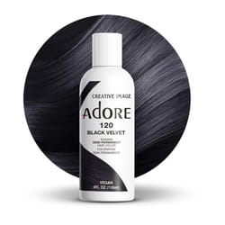 Adore Shining Semi Permanent Hair Colour 120 Black Velvet