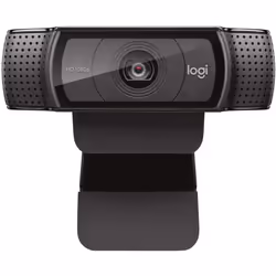 Logitech C920e / C920 HD Webcam, Full HD 1080p Video Calling and Recording, Dual Stereo Audio, Stream Gaming - Black (No Trip ...