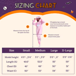 ROYAL WIND Adult Onesie Animal Pajamas Halloween Cosplay Costumes Party Wear Zipper Pink S