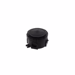 WISKA CIRCULAR COMBI 304 JUNCTION BOX - BLACK