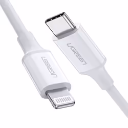 UGREEN USB C to Lightning Cable 1M, [MFi Certified] Apple Lightning Cable 3A Power Delivery PD Fast Charge Compatible with iP ...