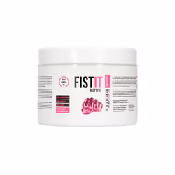 SHOTS Toys Fist IT Butter, 500 ml, 539 g, Water-based lubricant, Vaginal, Special for men lubricant, Jar