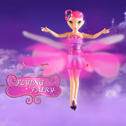 Flying Fairy Doll Hand Infrared Induction Control Dolls Child Fly Toy Gift -
