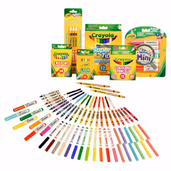 Crayola 70 Piece Stationery Set