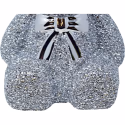 Crystal Shiny Teddy Bear Sparkle Ornament Bling Crushed Diamond Gift