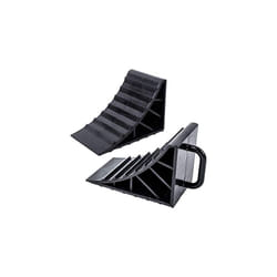 2 x wheel chocks with handle Brake wedges Caravan Trailer