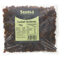 Suma Sultanas - No 9's - 1 kg ( pack of 1 )