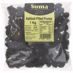 Suma Prunes - pitted, Ashlock - 1 kg ( pack of 1 )