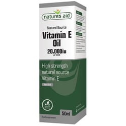 Natures Aid 50ml Vitamin E Oil