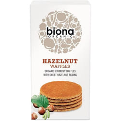 Biona | Hazelnut Syrup Waffles | 12 x 175G