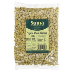 Suma Cashews - whole, organic - 1 kg