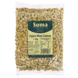 Suma Cashews - whole, organic - 1 kg