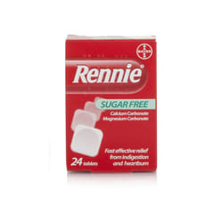 Rennie Sugar Free 24 Tablets