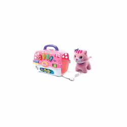 VTech Cosy Kitten Carrier Interactive Toy, Baby Activity Center with Animal Baby Toy, Educational Baby Musical Toy, Sound Toy ...