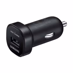 Samsung Car Adaptive Fast Head Plug Charger And USB Type C Cable In Black - Samsung Car Head Charger EP-LN930