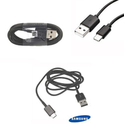 Samsung Car Adaptive Fast Head Plug Charger And USB Type C Cable In Black - Samsung EP-DG950CBE USB-C Cable Only