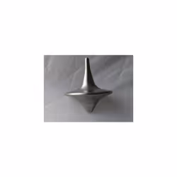 ShadowSpin Stainless Steel Shiny Precision Machined Spinning Top