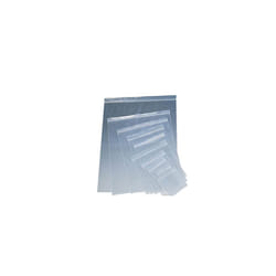 100 Grip Seal Bags 5" x 7.5" | Reusable Strong Zip Lock | Clear Resealable Plastic Bags | Polythene Packaging for Food Storage, Jewellery - by Sabco