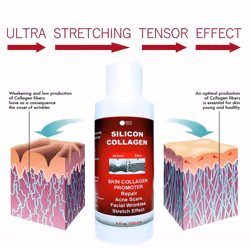 Skin Scars Silicon and Collagen Hydrolyzed Gel Resurfacing Skin Collagen Promoter For Indented Atrophic Rolling Face Scars By ALKA VITA
