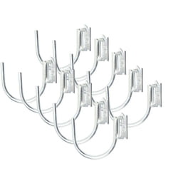 Mytee Products (10 Pack) J Hooks for E-Track Round 4.5"" Wide Enclosed