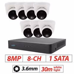 8MP CCTV System 8CH 4K NVR IP POE 8MP Outdoor - 7, 1TB