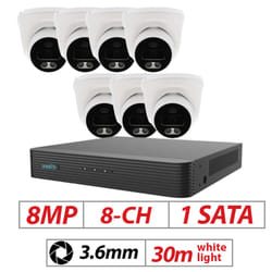 8MP CCTV System 8CH 4K NVR IP POE 8MP Outdoor - 7, 2TB