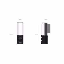EZVIZ LC3 Full HD 4MP Outdoor Smart Security Wall Light wifi Camera