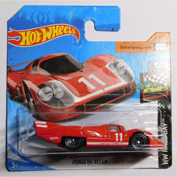 HOT WHEELS PORSCHE 917 LH - RED - 2019 MODEL - SHORT CARD