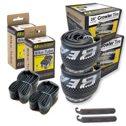 26"" Tire Repair Kit with or without Tubes (Silver Logo  2 Pack with T