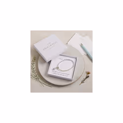 ANGEL & DOVE Pewter Acorn 'Strength' Bracelet - Sympathy Gift, Memorial Jewellery with Gift Bag & Card