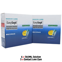 Bausch & Lomb - EasySept 3x360ml - Twin Pack